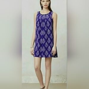 Purple Maeve Shift Dress